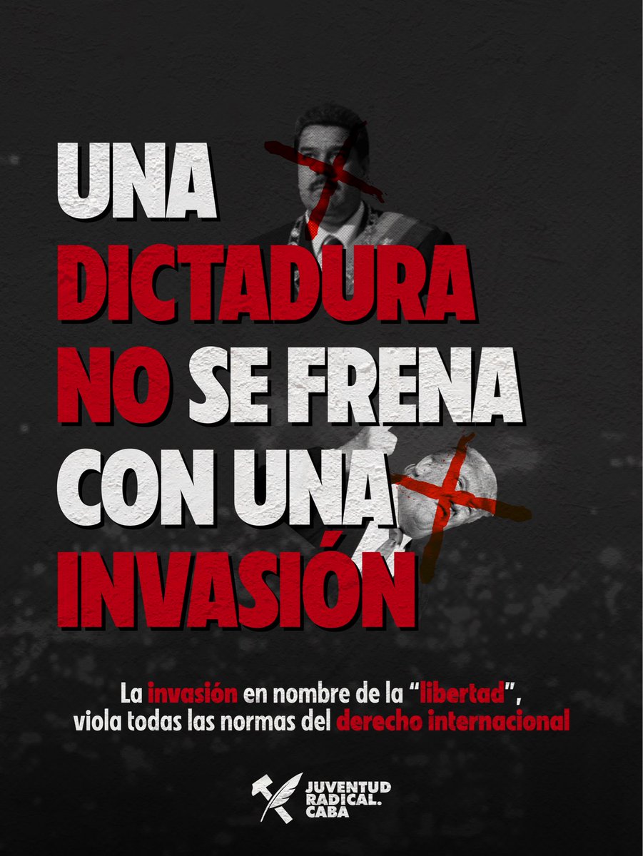 El autoritarismo de Maduro merece condena

Pero una invasión y un cambio de régimen impuesto nunca son el camino.

La soberanía no es opcional ni negociable.
Cuando se rompe ese límite, gana la ley del más fuerte.

🇵🇱 Democracia, soberanía y derecho internacional, sin excepciones