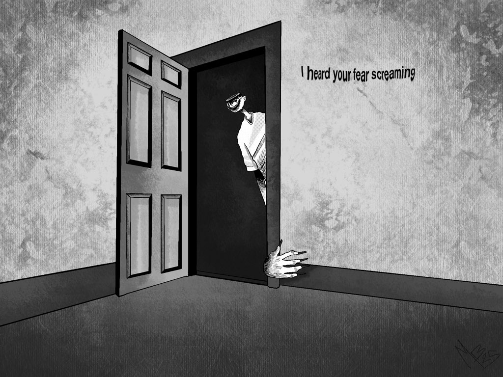 maker_blake's tweet photo. Perspective.

I heard your fear screaming.

#art #digitalart #horror https://t.co/FMgeqZFmUU