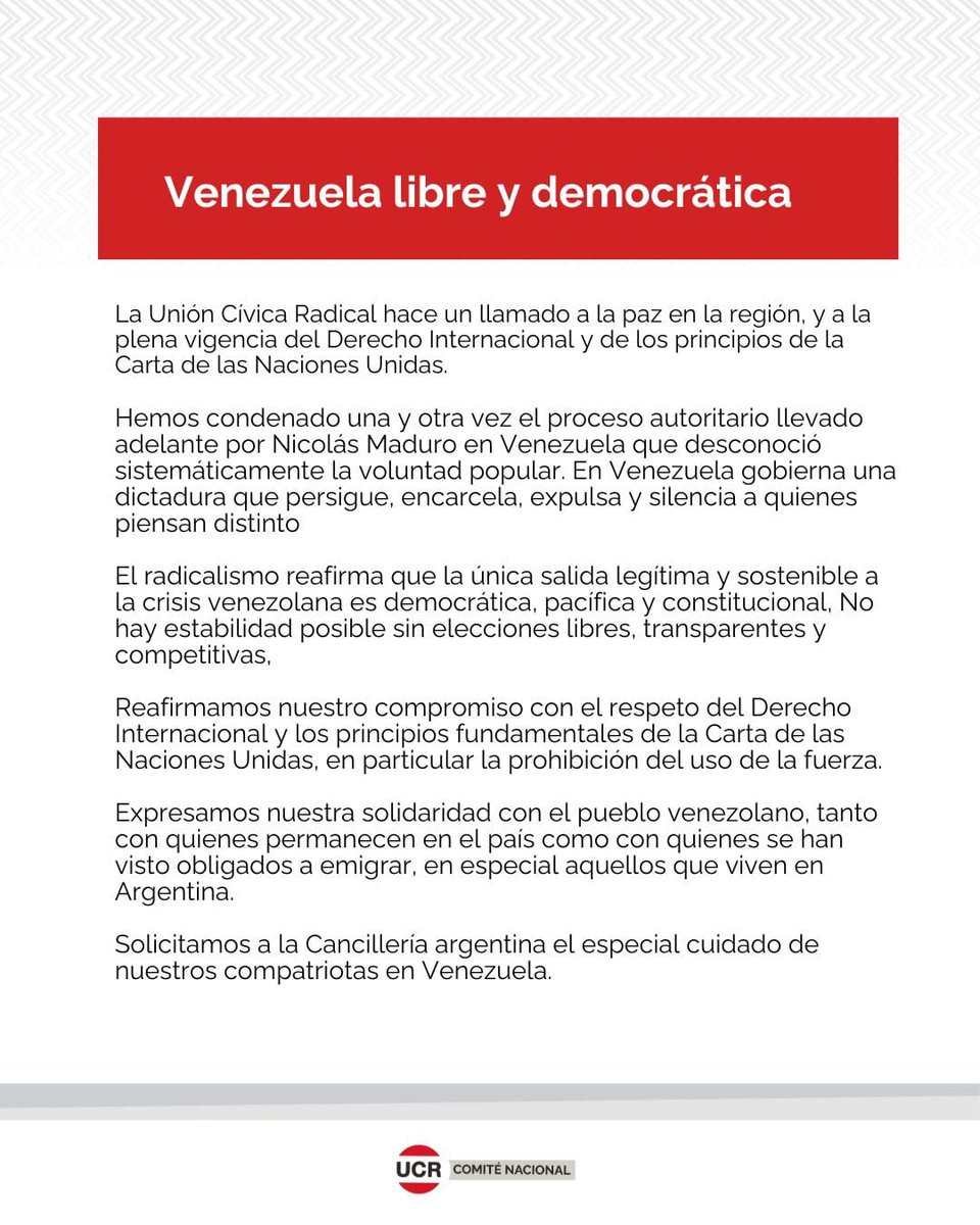 Luchemos por una verdadera democracia en Venezuela sin Maduro y sin la intervención criminal de países extranjeros.