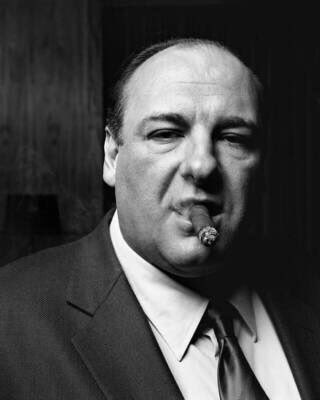 James Gandolfini as Tony Soprano from 1999 to 2007