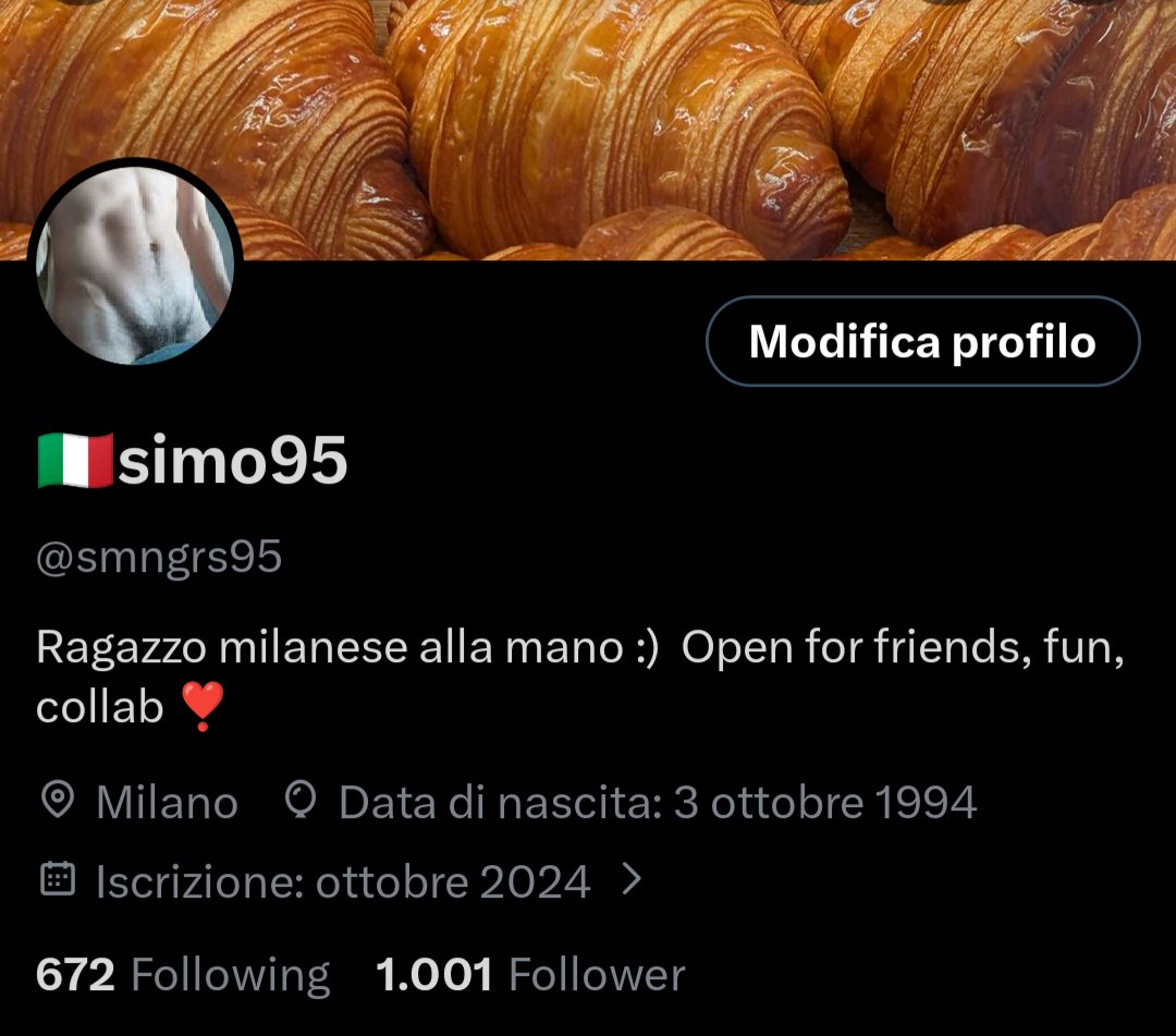 smngrs95's tweet image. 1.000 followers 🔥
So happy for this little goal!
Go ahead 😈