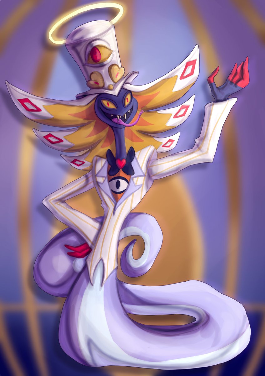 sam_sunrain's tweet photo. #fanart #digitalpainting #hazbinhotel #digitalart #sirpentious #pentious
Sir Pentious
a birthday gift for my friend💜 https://t.co/qAh258MMVC