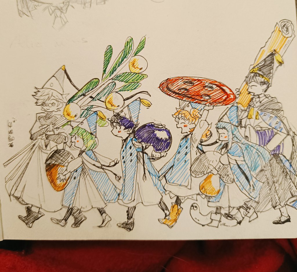 smol witches! #Δ帽子 #とんがり帽子のアトリエ #MyWitchHatAtelierArt