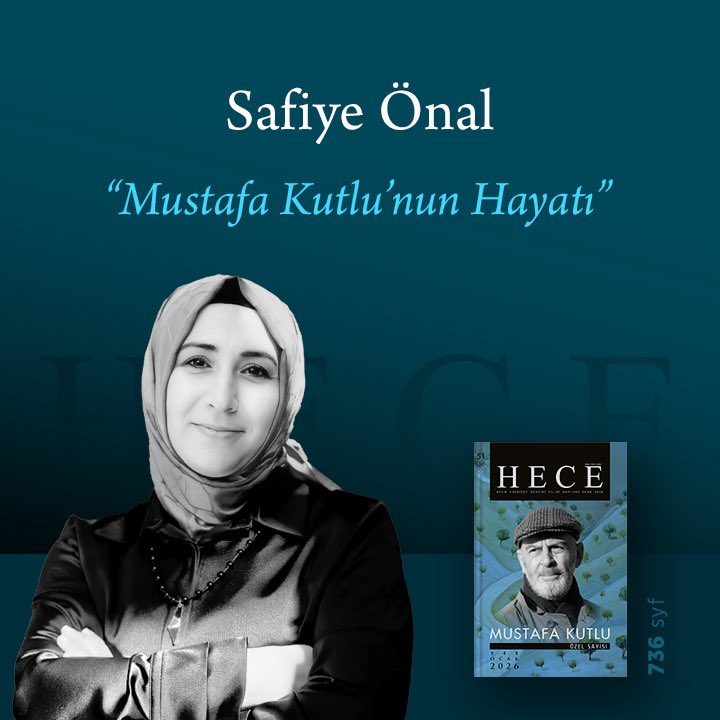 🔷 Safiye Önal

📘 “Mustafa Kutlu’nun Hayatı” adlı yazısıyla

🔵  Hece Mustafa Kutlu Özel Sayısı’nda.

<a href="/safiyeonal_/">Safiye Önal</a>