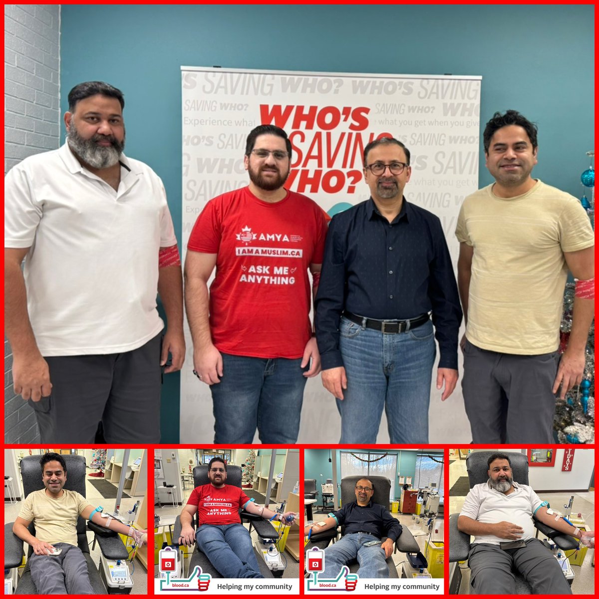 Ahmadiyya Muslim youth in St. John’s, NL began the New Year by donating blood contributing 4 units to help save Canadian lives.  
With prayers and renewed enthusiasm, our youth step into 2026 committed to serving humanity 
#mercy4mankind #BloodDonation