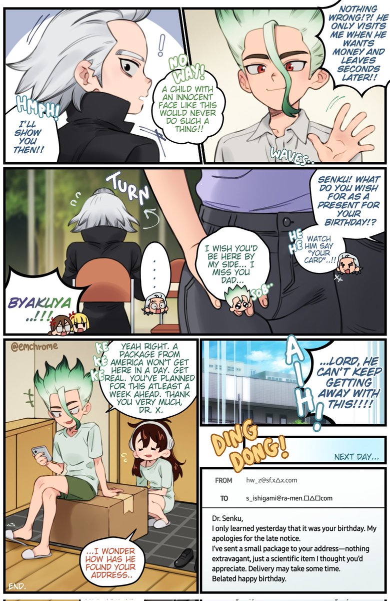 HAPPY SENKU DAY!!! 💚🍀👑
#DrSTONE千空誕生祭
#石神千空誕生祭2026 
#dcstプラス