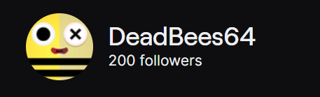 200 Twitch Followers!!