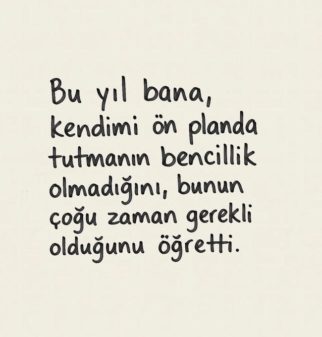 Bu yıl bana;
