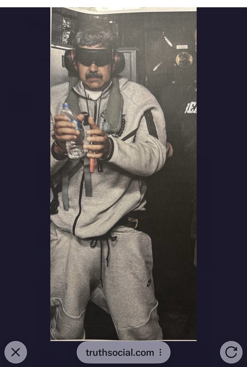 Esta es la realidad.
Con <a href="/realDonaldTrump/">Donald J. Trump</a> liderando, la liberación de Venezuela avanza.
El desenlace ya comenzó.
#VenezuelaLibre #Trump