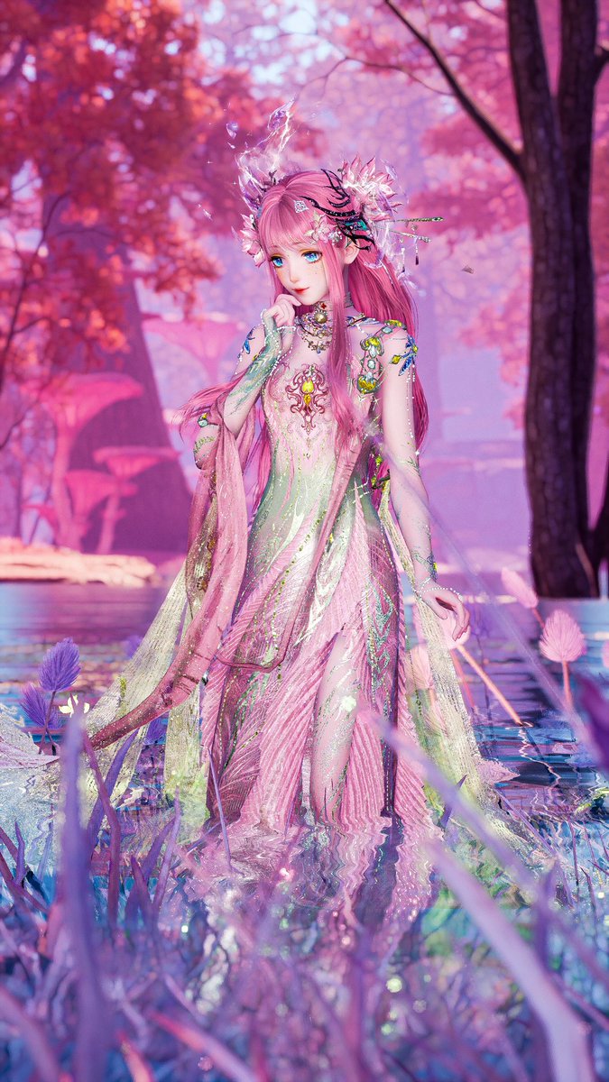 whisperedlilac's tweet image. Flower nymph 🪷🍃

#inifinitynikki #infinitystylist #journeytoitzaland