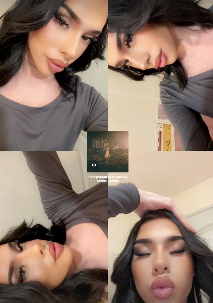 hailiechyl's tweet image. C’est quoi qui me va le mieux Brune ou blonde ?