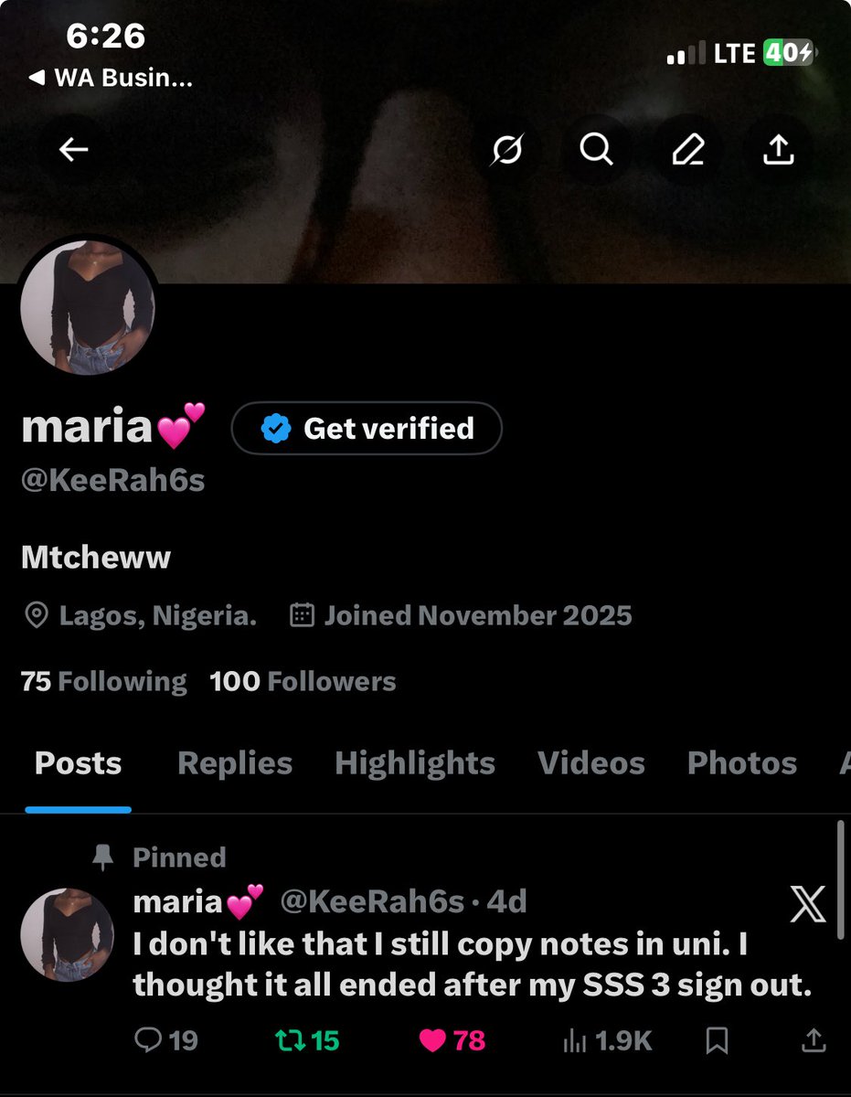 Maria🤎 tweet media