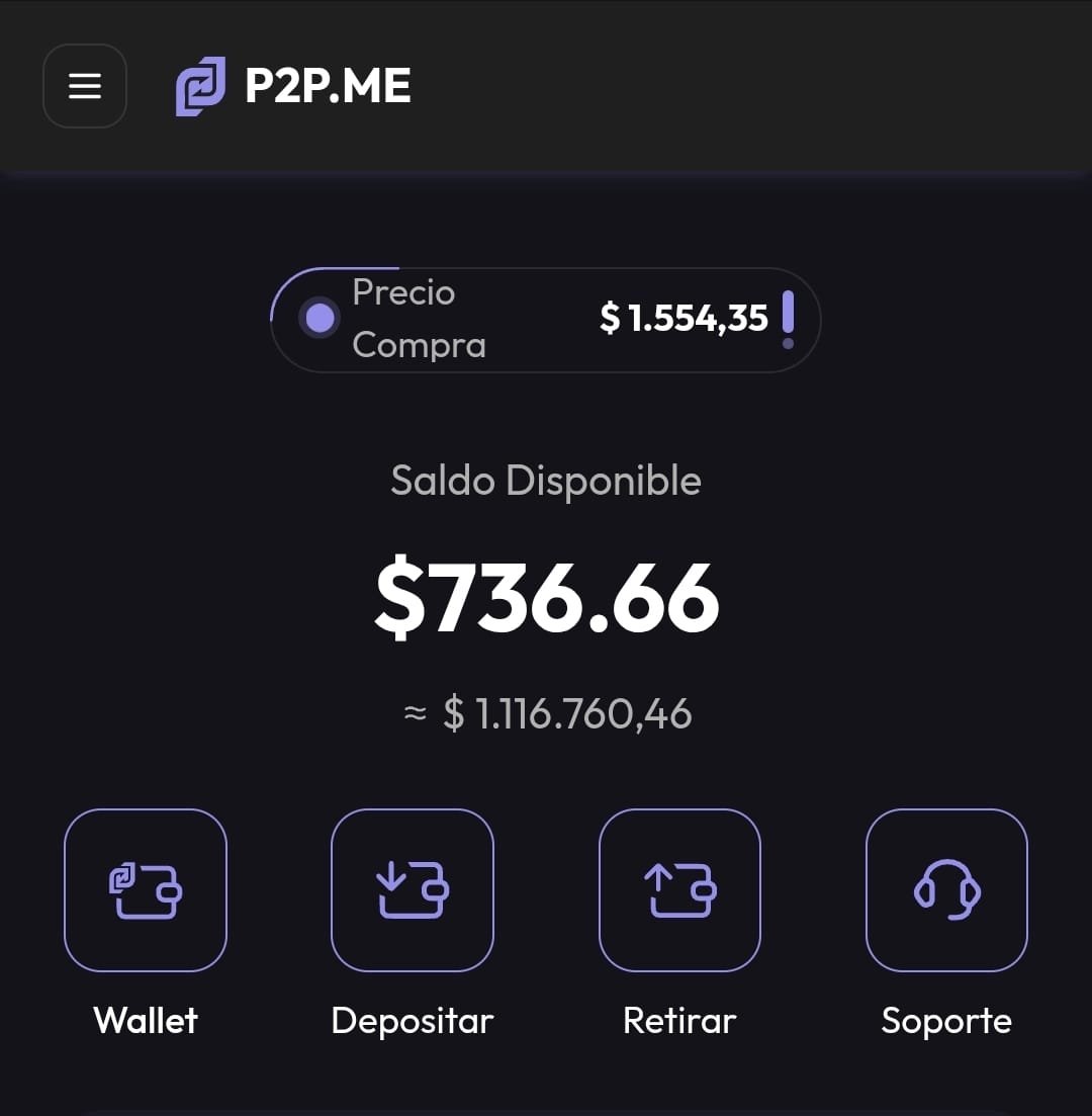 P2P.me Argentina tweet media