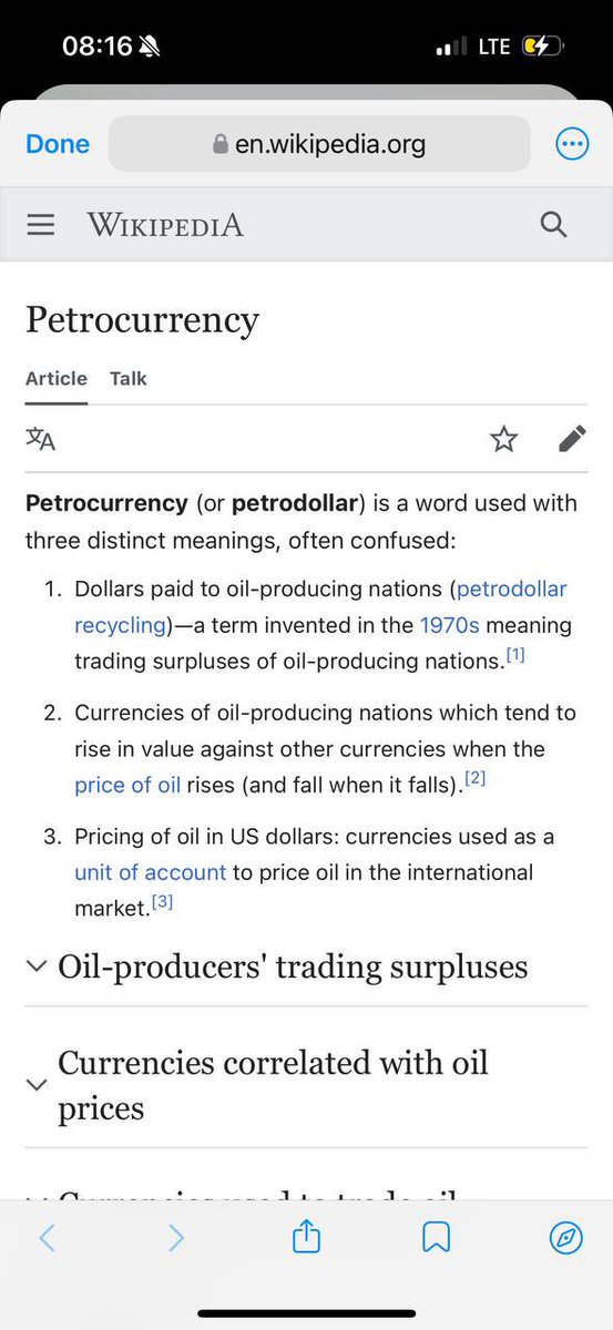Trump finally talks about the oil 

Trump is going to take the Petro