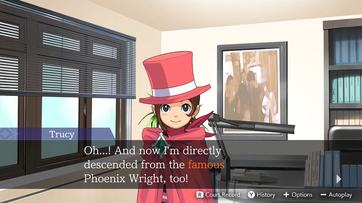 eewilliams555's tweet image. I understand that Trucy was a child and didn’t comprehend the situation fully but she’s honestly really strong to accept Phoenix as her new dad so quickly. I know she was keeping a lot of emotions inside her heart.. especially since as a performer you always have to show a smile.