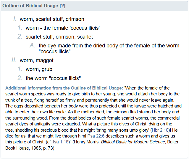 Just some thoughts on Psalms 22

"But I am a *worm*, and no man; a reproach of men, and despised of the people."