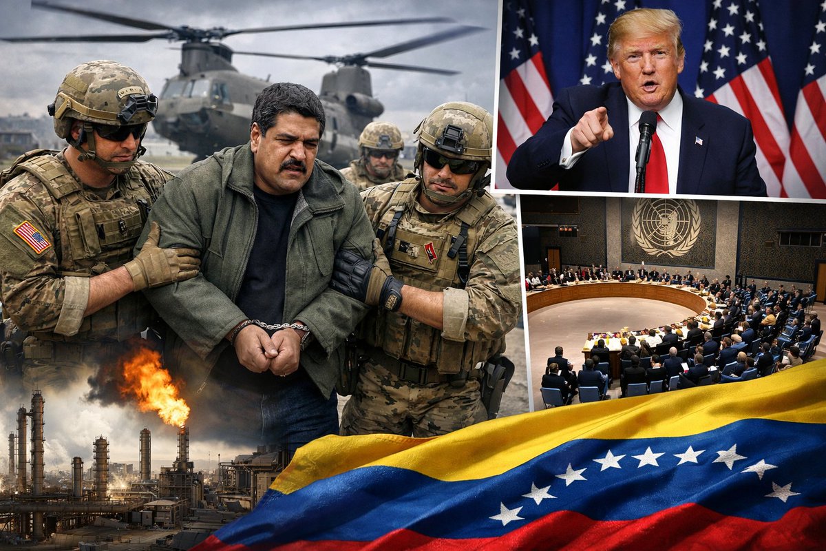 U.S. Military Seizes Venezuela’s President: A Blatant Breach of International Law and Sovereignty

By Kio Amachree

On January 3, 2026, the United States executed a military operation deep inside Venezuelan territory, capturing President Nicolás Maduro and his wife, Cilia Flores,