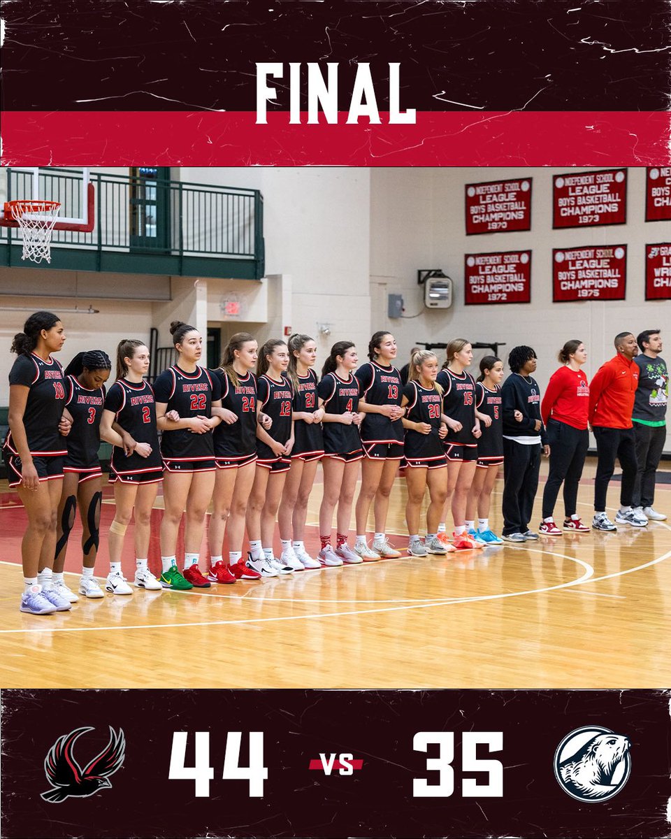 RiversAthletics's tweet image. Girls Varsity Basketball defeated Beaver yesterday for their third straight win and improved to 5-6 on the season!
@sarahpoland24 ‘27 13 points
@kjohnston2027 ‘27 8 points
@joy3robinson ‘28 6 points
Avery Wright ‘29 6 points