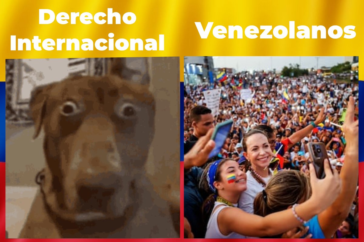 vanyste's tweet photo. Dos miradas de lo ocurrido en venezuela ¿⚖️?
#NicolasMaduro #trump #Venezuela https://t.co/gzyxhNlqRc
