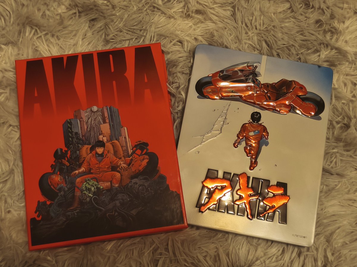 わたくしも『AKIRA』好きです。FINIMATIONのスチールブックに国内版4K