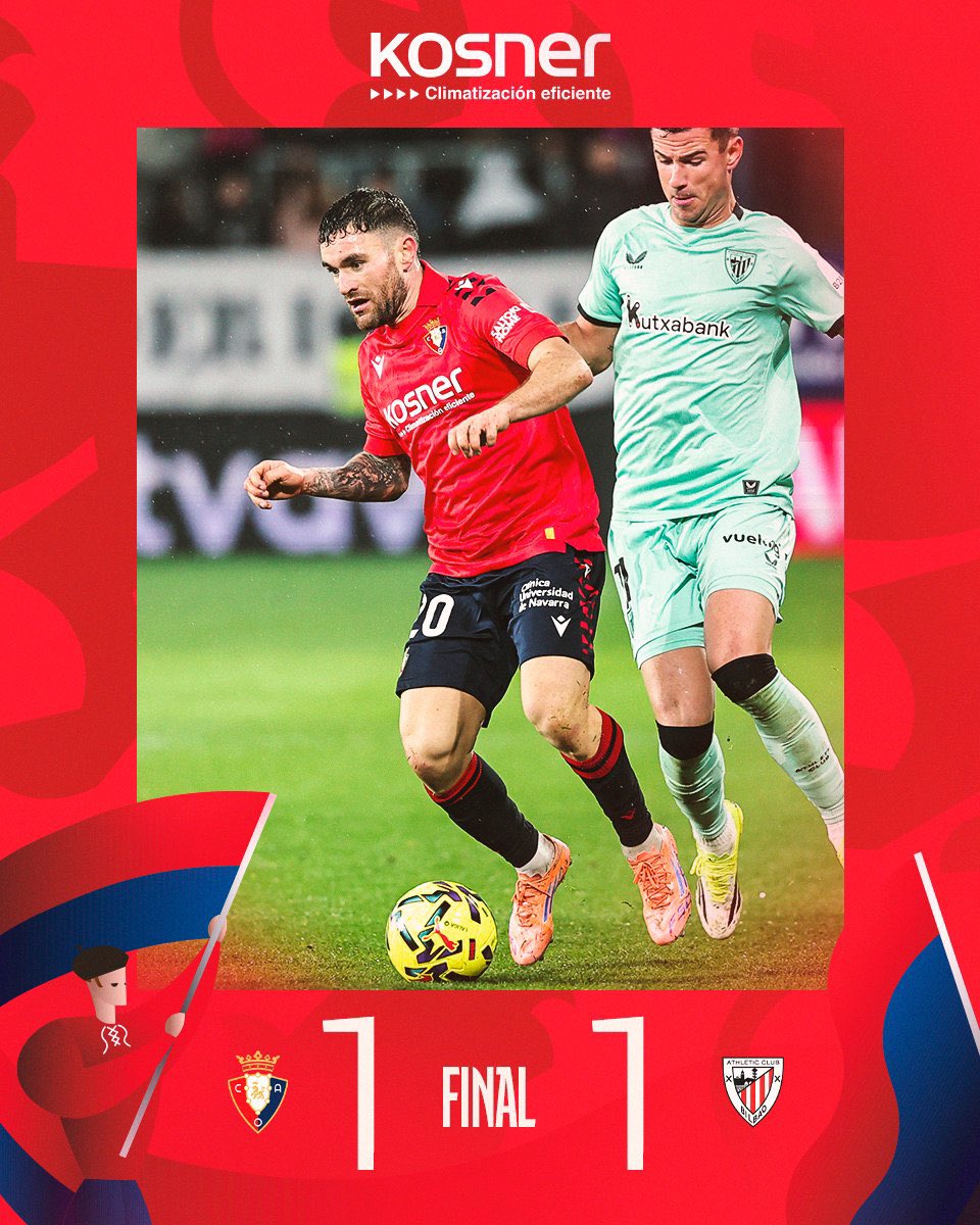 1-1 y nos llevamos el Live. ✅