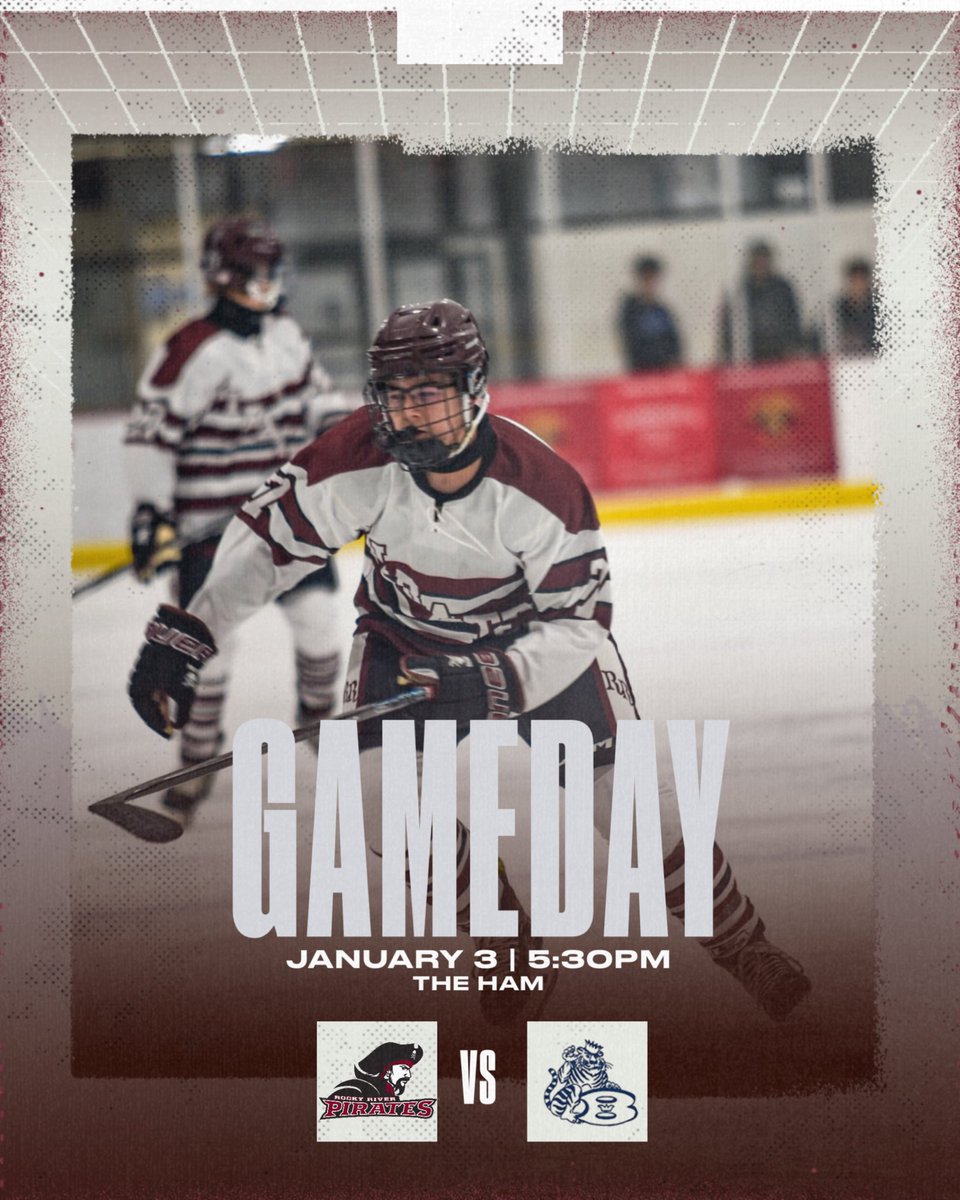 New year, same grit 🏒 Pirates are back home tonight vs Benedictine - come out and pack The Ham!! 

#gopirates🏴‍☠️