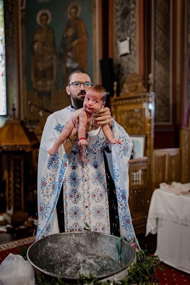 Baptism is the beginning of the spiritual life, a spiritual rebirth through which man becomes a child of God and an heir to the Kingdom of Heaven.

Through Baptism, the soul is cleansed of original sin and receives the grace of the Holy Spirit, being clothed in Christ: “For as