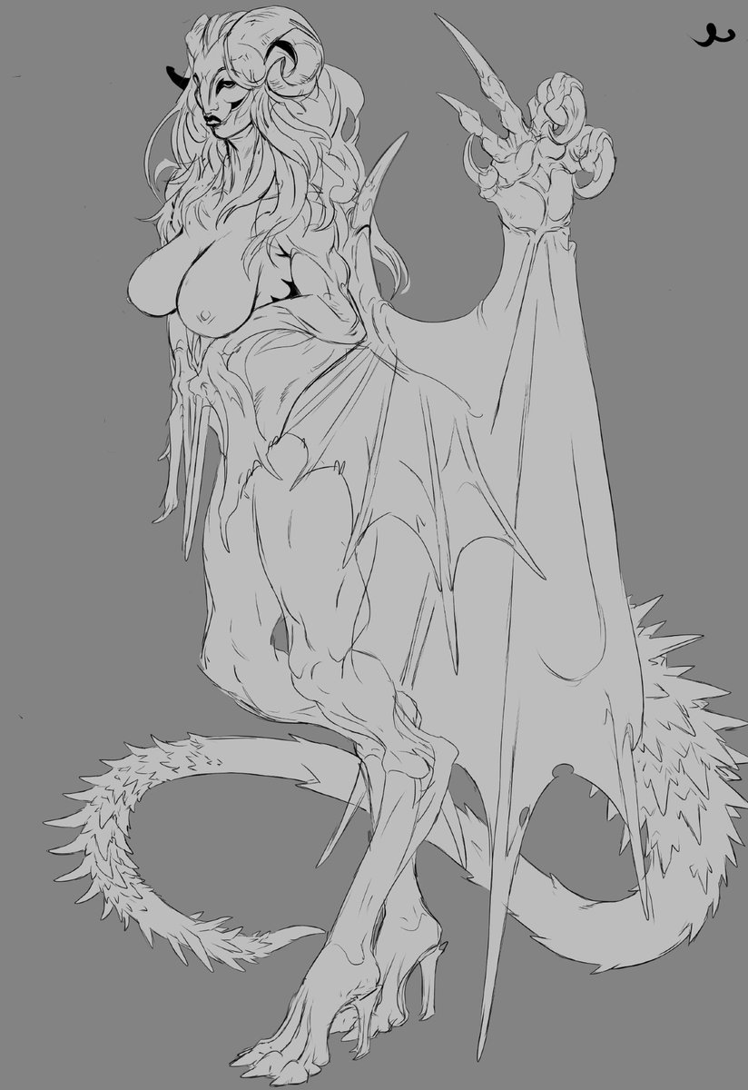 Srutisss's tweet photo. 20 min vamp scribble https://t.co/PrOH4qBNgP
