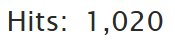 omg thank you for 1k hits! 🥳