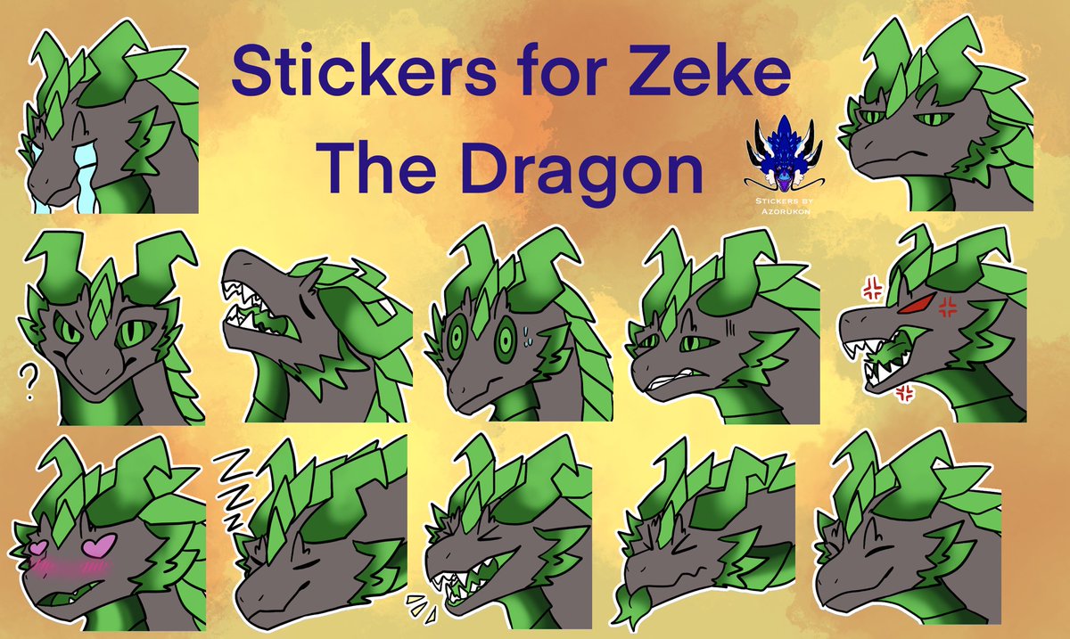 Stinkers for zeke the dragon d: 

Has fun with the expressions on these ones haha