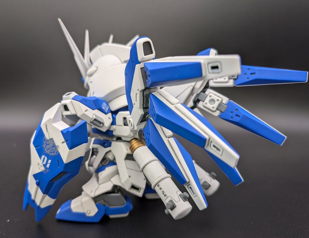 ちーこページです❤️ BB戦士シリーズの380番代のキットなので、SDですがパーツ数も多く