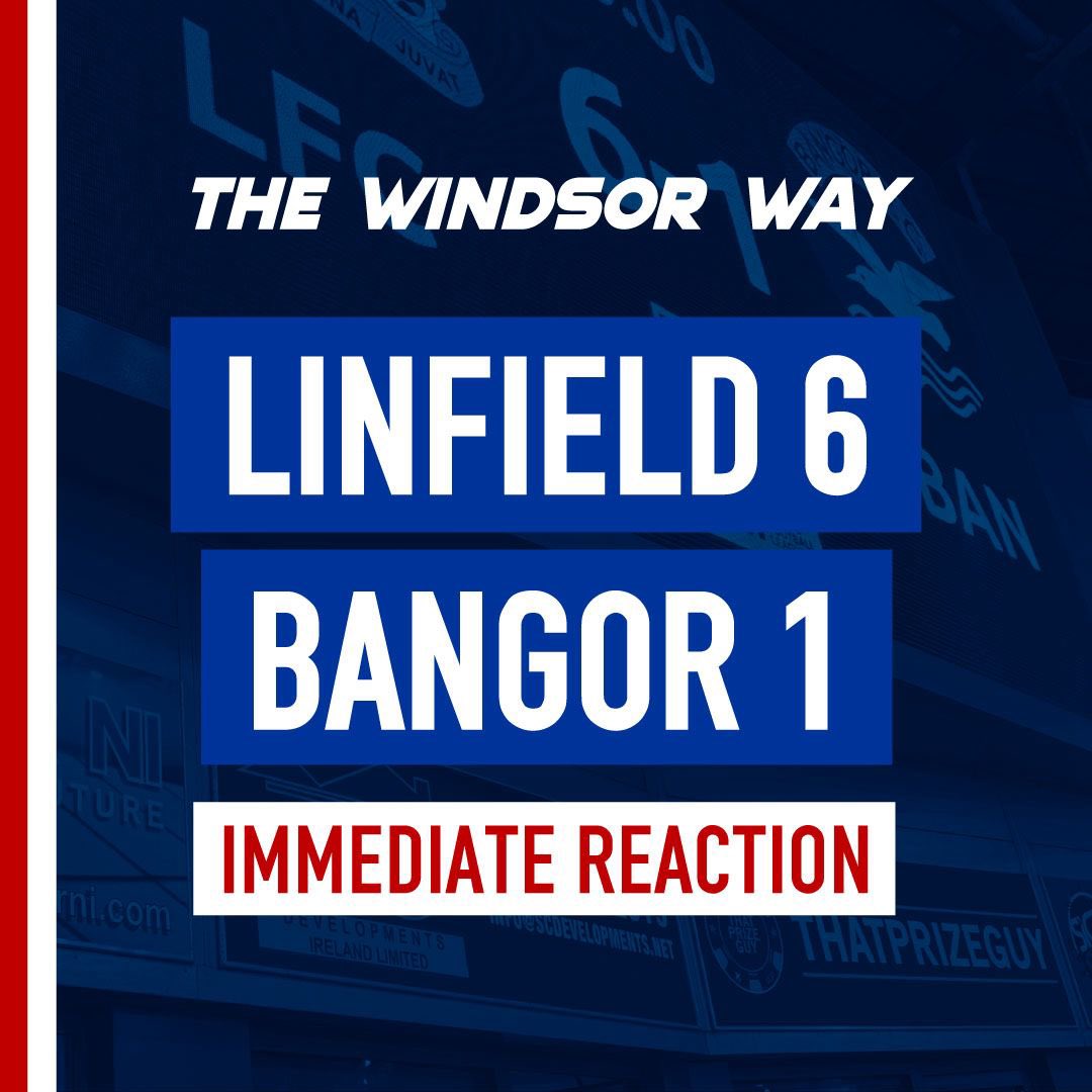 windsorwaypod's tweet image. Post Match Show available to listen now after Linfield 6-1 Bangor

buzzsprout.com/2567583/episod…