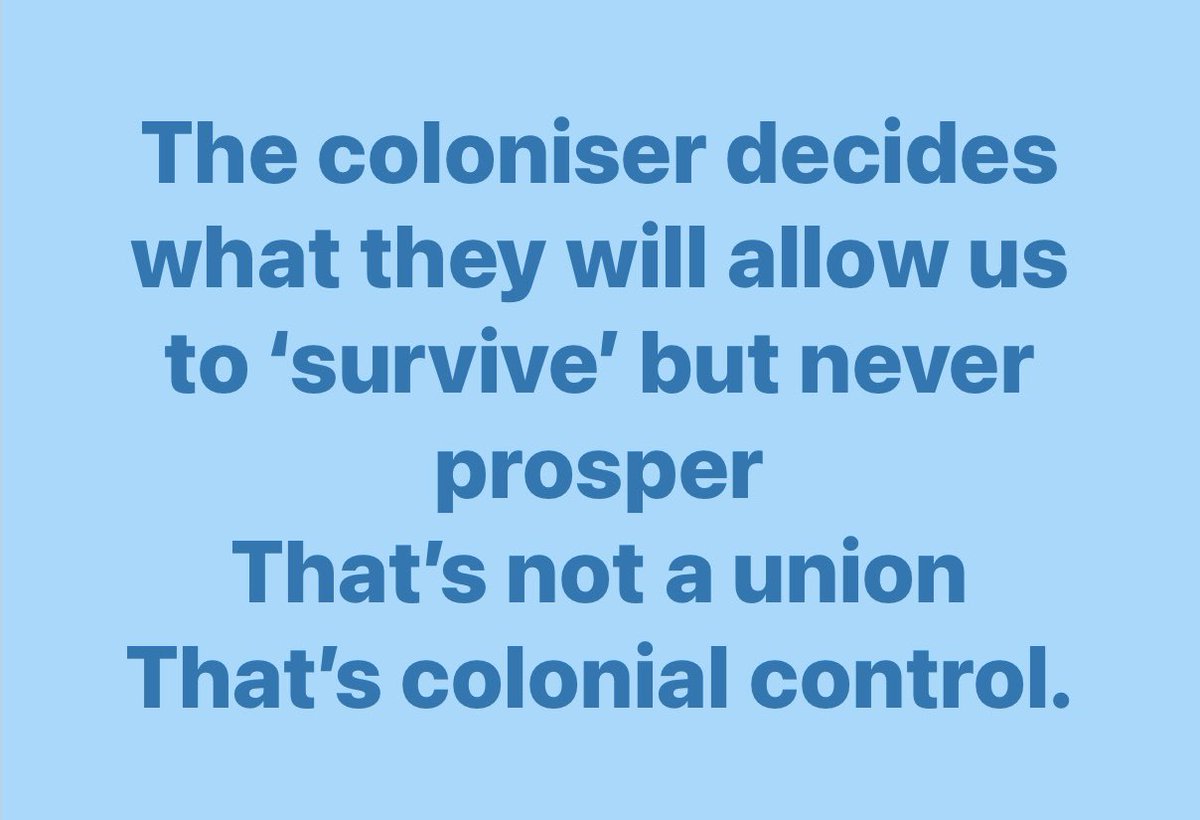 ClansmanIsle's tweet image. In a ‘real’ union..

The resources of Scotland should be first used for the betterment of Scotland and Scot’s..

THEN and only then should any surplus be used with the union.

In the fake uk union ALL resources go straight to Westminster then we get a small percentage back?

Why?