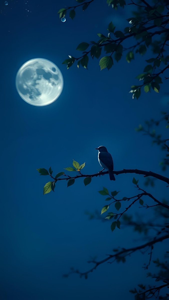 تطمئنّ القلوب حين تسلّم أمرها لله، فالسكون رسالة طمأنينة لا تُقال 🌙🕊️ #مساء_الخير