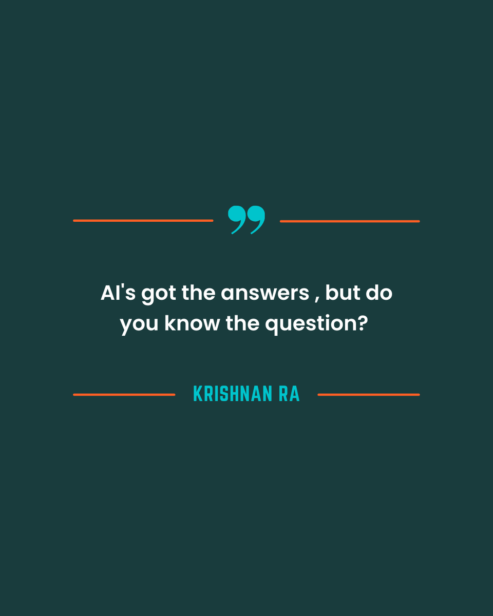 Krishnan Prasad tweet media