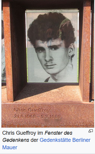 <a href="/Janine_Wissler/">Janine Wissler</a> Das ist Chris Gueffroy. Der letzte Mensch, den Ihre Leuten an der Mauer erschossen haben, weil er sich nach Freiheit sehnte. Jetzt kritisieren Sie "Staatsterrorismus". Sie wissen nichts, Sie können nichts und vor allem sind Sie moralisch so kompromittiert, wie ein Kinderschänder.