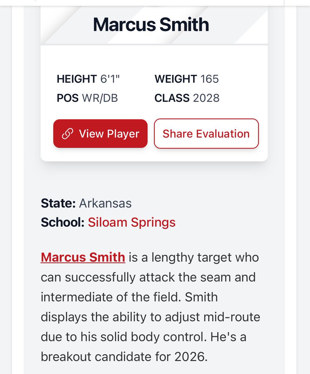 Thanks for the Write up <a href="/coltonedwardsFB/">Colton Edwards</a> <a href="/PrepRedzoneAR/">Prep Redzone Arkansas</a>