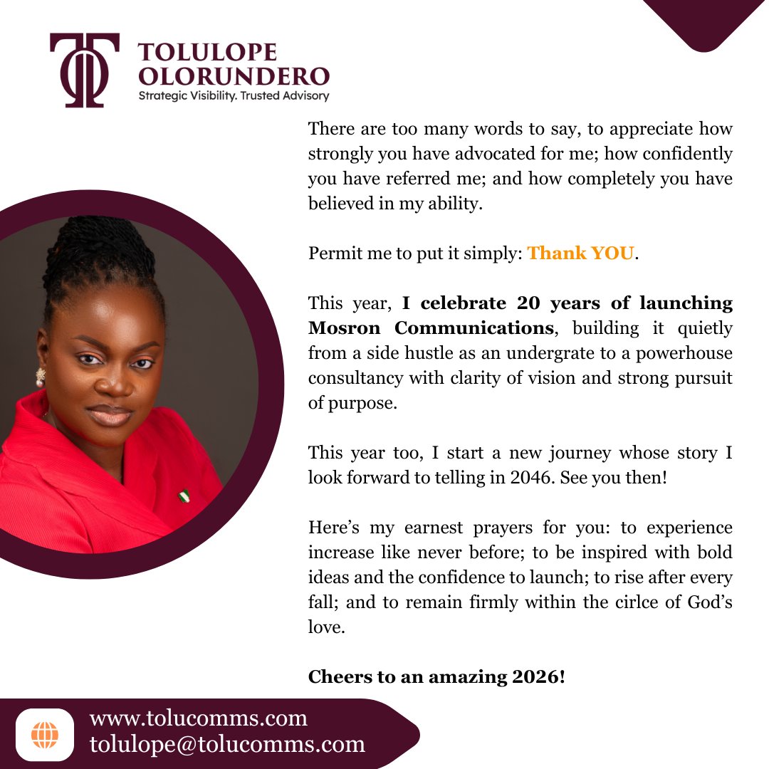 Tolulope Olorundero tweet media