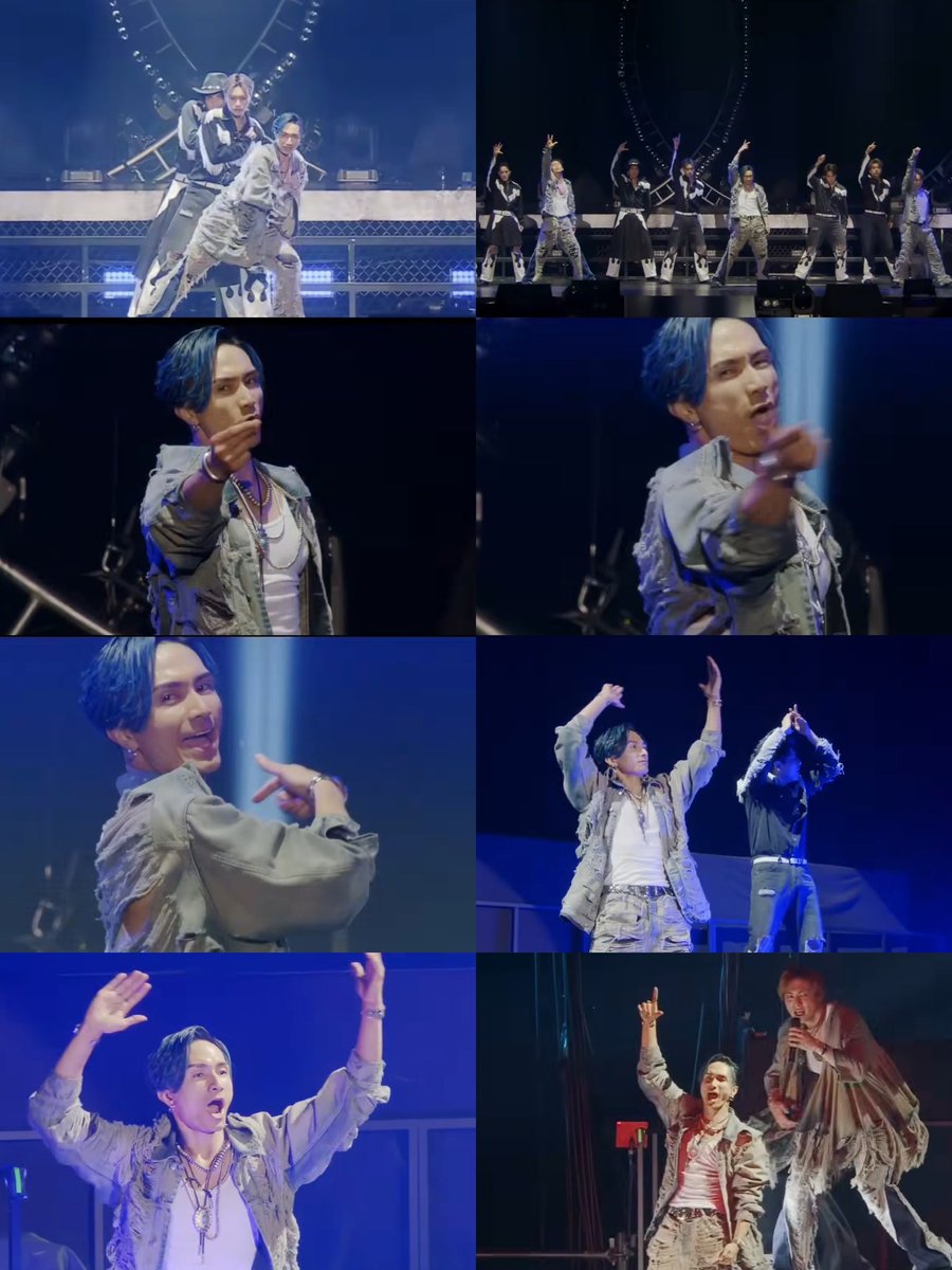 WILD WILD WILD』 「魂をFire〜」の歌詞の時に、ケンチくんがアップに