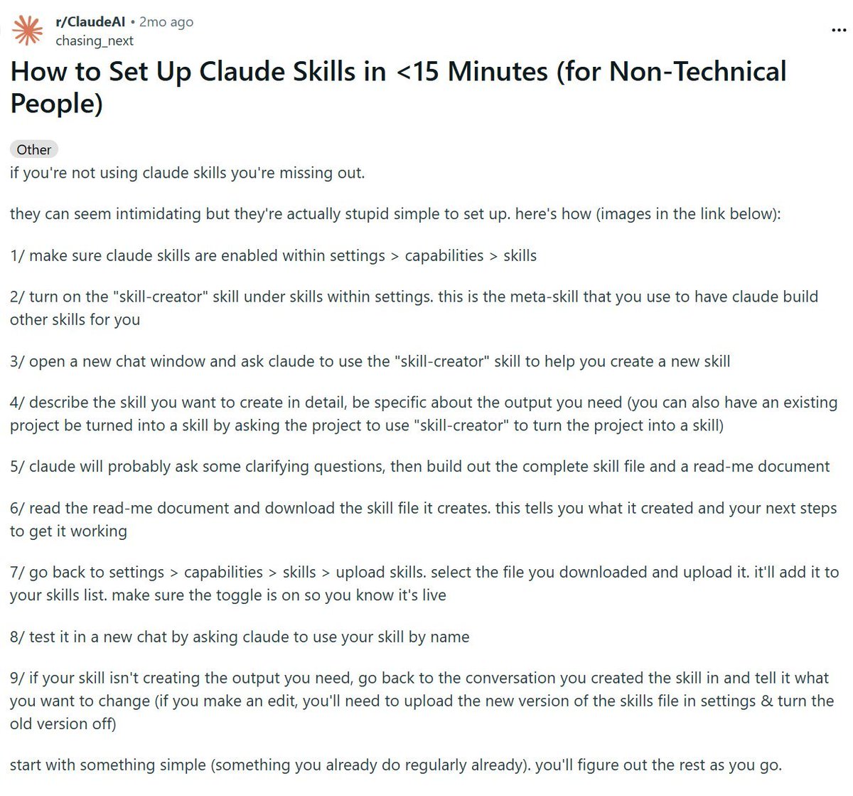 zaimiri's tweet image. Learning Claude is the best upskill this year.

Nothing comes close.