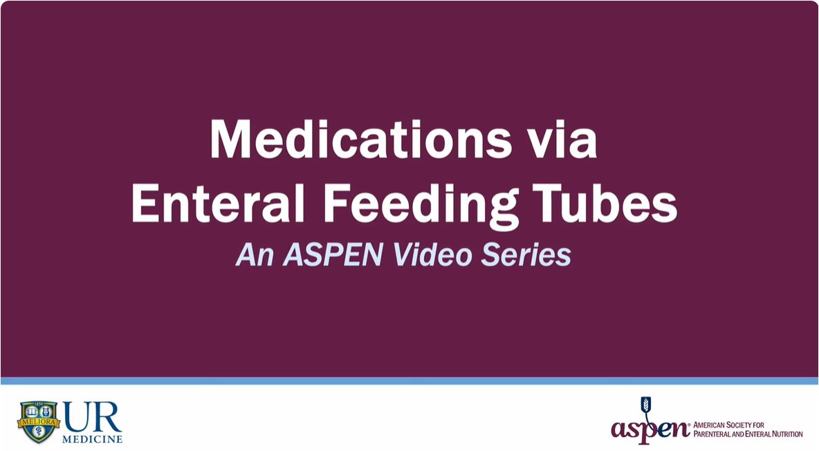 🎥 Explore the 5-part Medications Via Enteral Feeding Tubes series and learn how clinicians ensure safe, effective medication delivery through feeding tubes. Created in collaboration with <a href="/UR_Med/">UR Medicine</a> and supported by <a href="/cardinalhealth/">Cardinal Health</a>. 
View the playlist: ow.ly/zy1550XJOoz