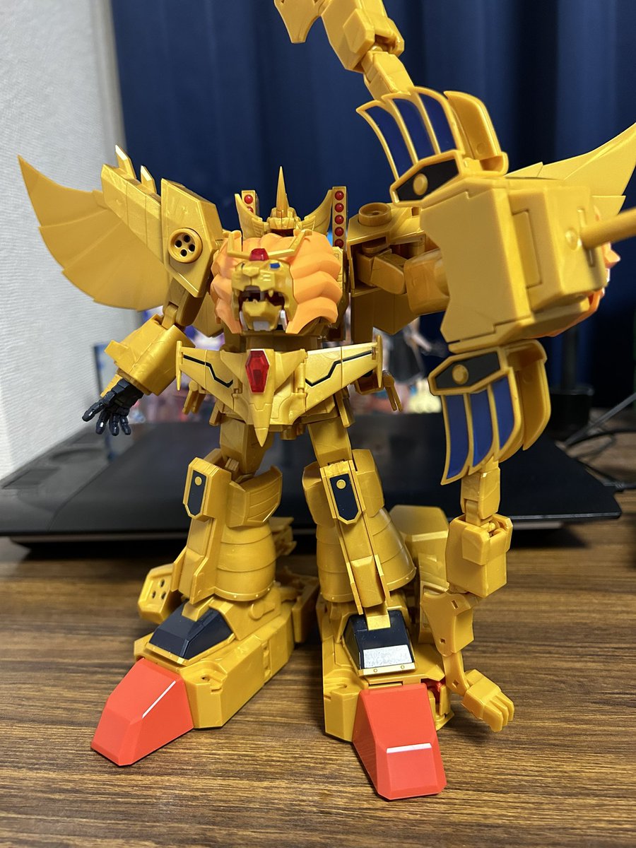 黄金獣合体グレートゴルドラン！！