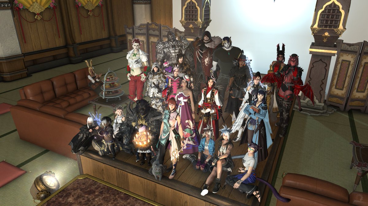 Was für eine großartige Glamour Competition heute in Final Fantasy...! Dankeschön an alle Teilnehmenden und auch an <a href="/LiaraZabulus/">~𝕃𝕚𝕒𝕣𝕒 ~ Kijo VTuber ⛩️</a>. Es war mir ein Fest!