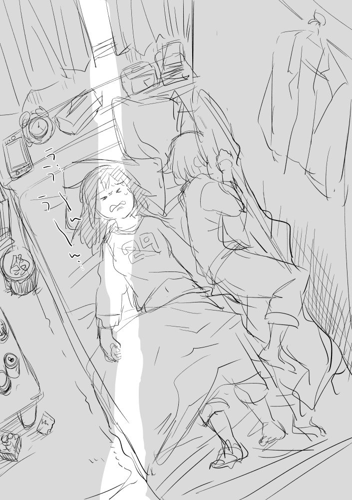 お泊り二航戦(過去絵) 