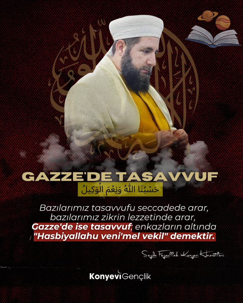 KonyeviGenclik's tweet photo. ✍️Gazze'de Tasavvuf https://t.co/P0IHxkDTPx