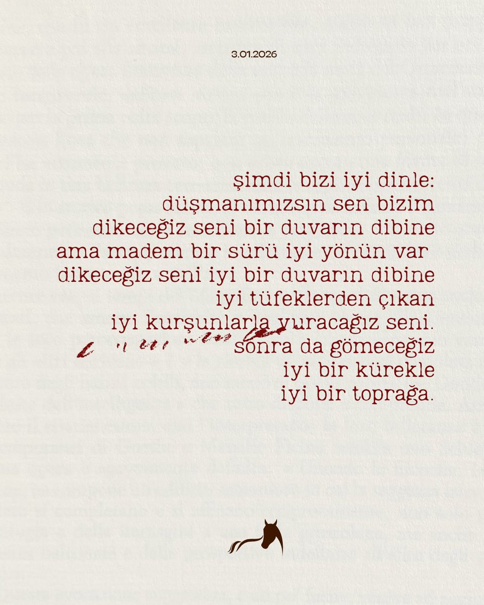 tozdendergi's tweet photo. Salt “iyi” olmanın, kötülükle örgütlenmiş bir dünyada hiçbir koruyucu gücü yoktur.
Hatta tam tersine, iyilik-eğer bir taraf, bir tavır ve bir mücadele içermiyorsa-egemenler için tehdit sayılır ve yok edilir. https://t.co/O8U1eVJiW1