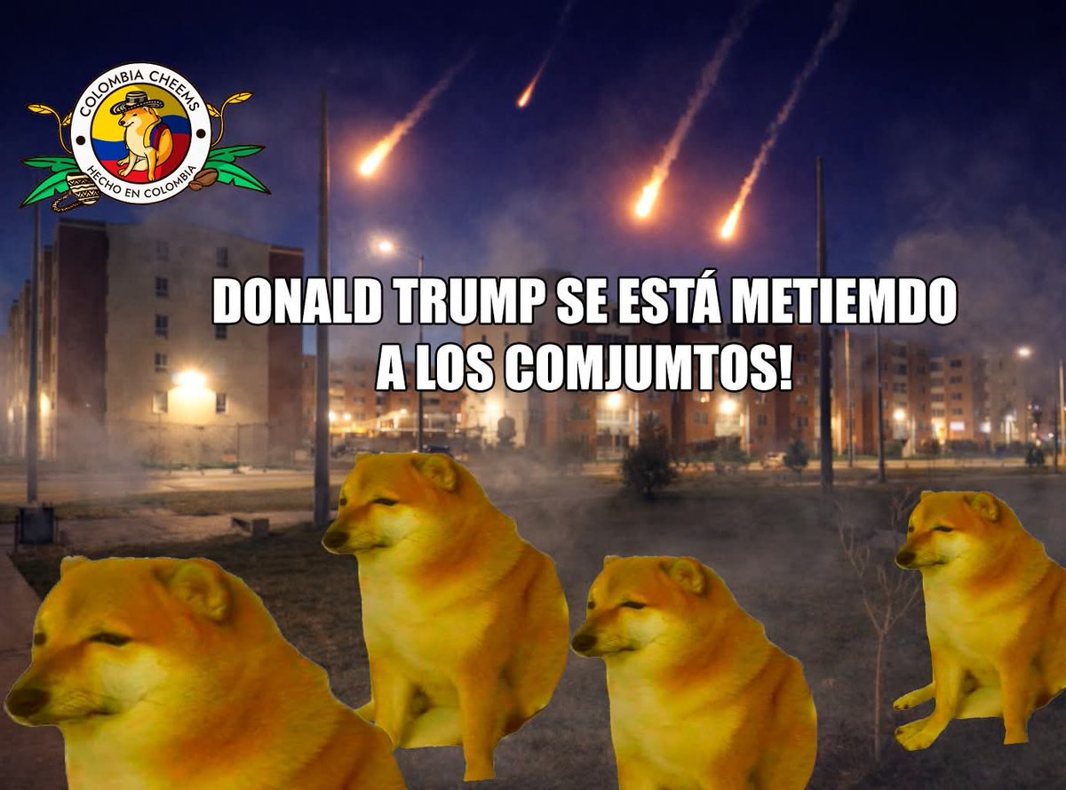 Colombia Cheems tweet media