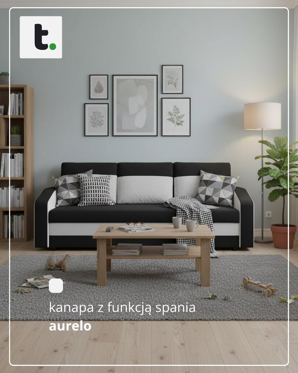 ⬛ Kanapa AURELO to konkretne rozwiązanie do salonu, w którym liczy się wygoda i funkcjonalność.

🟩 AURELO: tyletegotu.pl/kanapa-z-funkc…

#tyletegotu #meble #kanapa #sofa #aurelo #dom #home #relaks #salon #mieszkanie #design #sypialnia #czarny #bialy