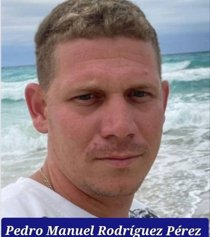 Libertad12021's tweet image. 🇨🇺 No podemos olvidar a Pedro Manuel Rodríguez Pérez, preso politico del 11J que alzó la voz contra la dictadura castrista. No lo dejemos solo. Exijo su liberación inmediata. Pedro Manuel es inocente!