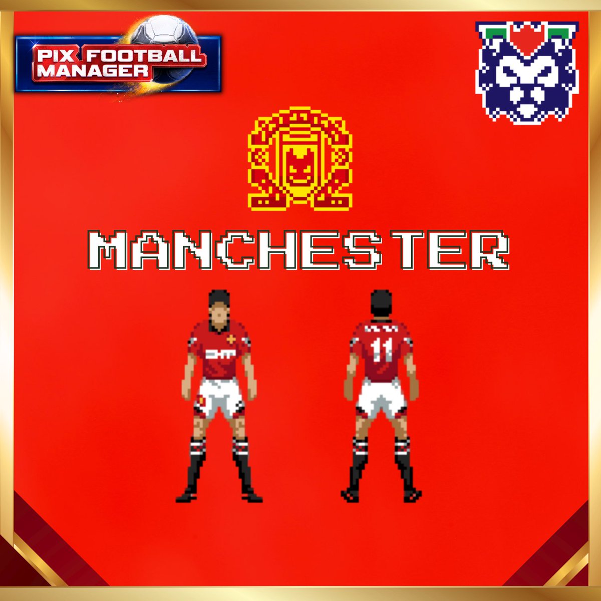 PIXFMANAGER's tweet image. UPDATE! Manchester Badge &amp;amp; Uniforms are coming along 👀